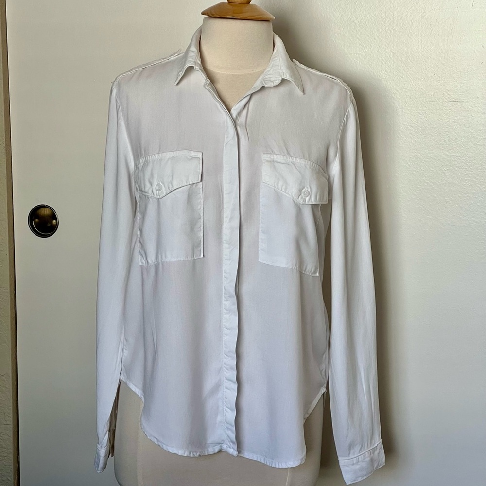 Cloth & Stone button down tencel shirt